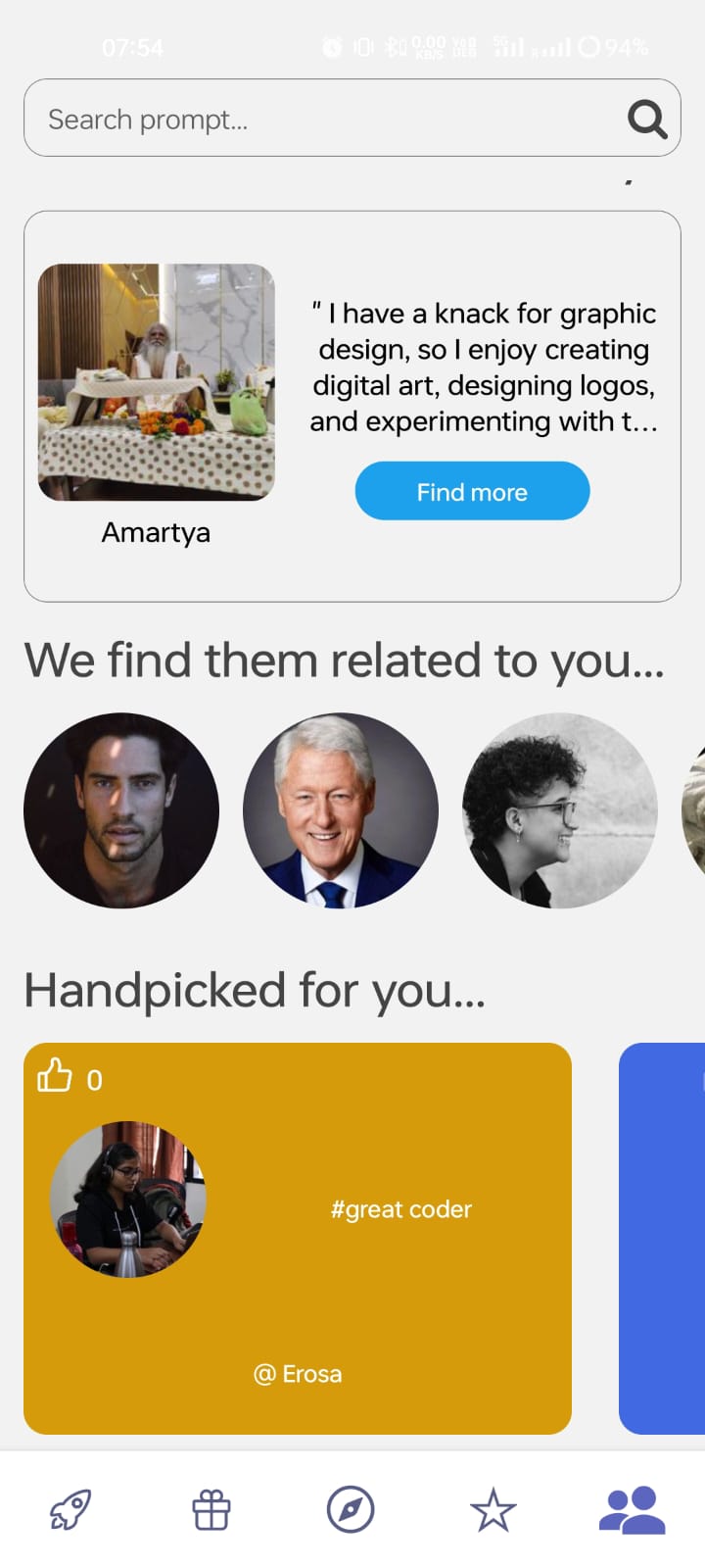 App screenshot img
